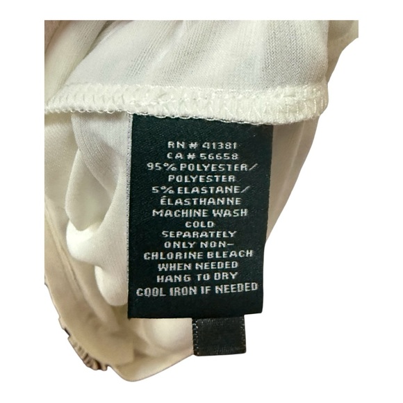 NWT Elegant Ralph Lauren Black and White Midi Stretch Pullover Dress - Picture 7 of 8